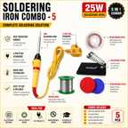 25W SOLDERING IRON KIT PACK OF 5
