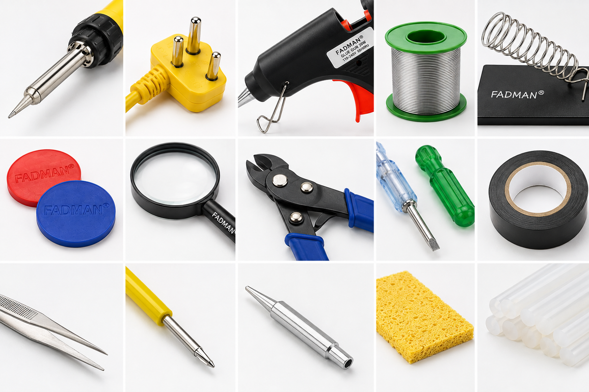 25W SOLDERING IRON KIT PACK OF 15