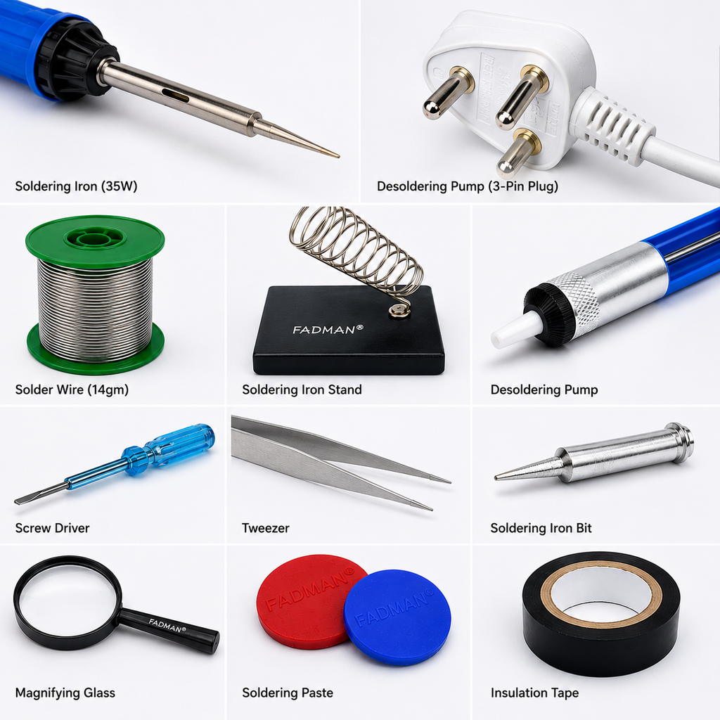 25W SOLDERING IRON KIT PACK OF 10