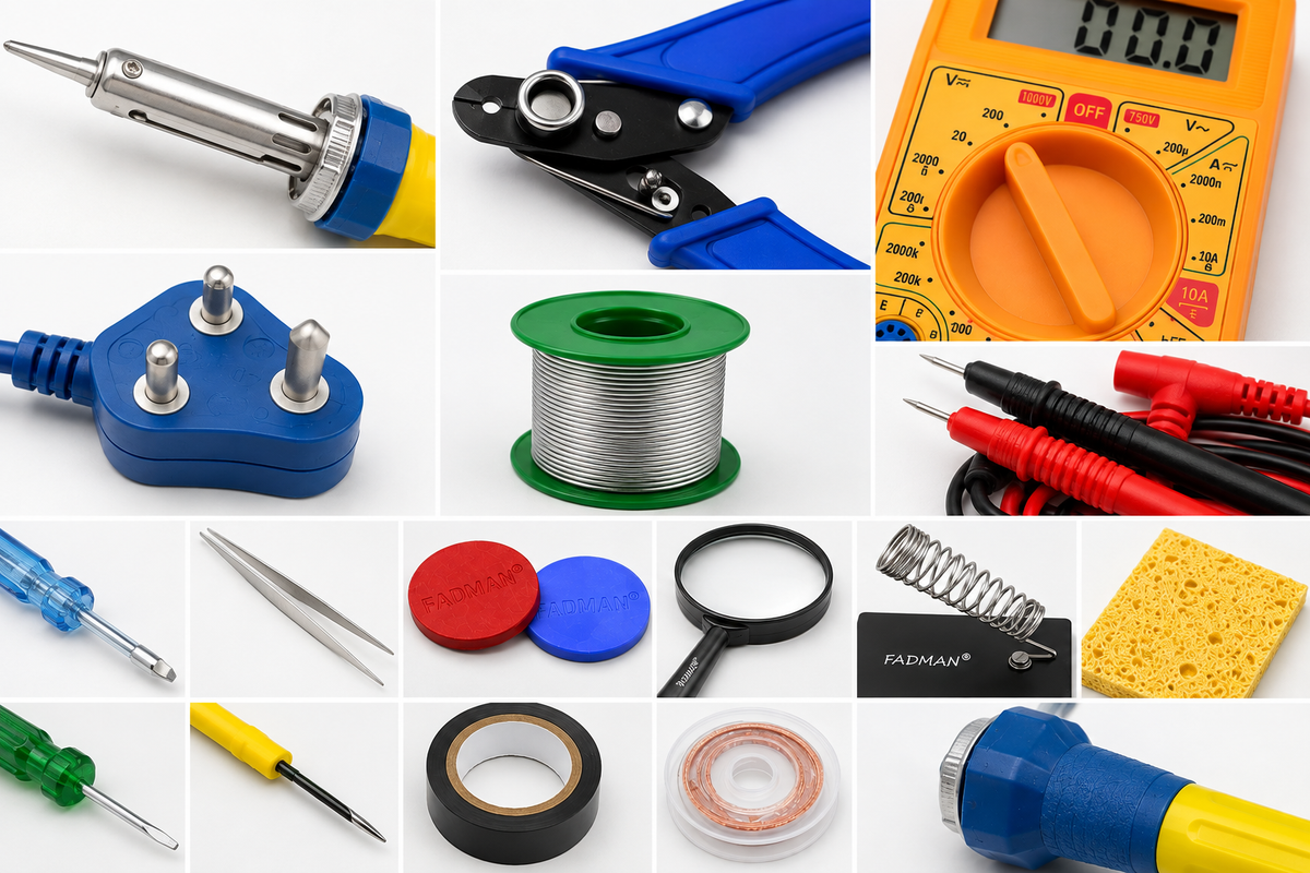 60W SOLDERING IRON KIT PACK OF 13
