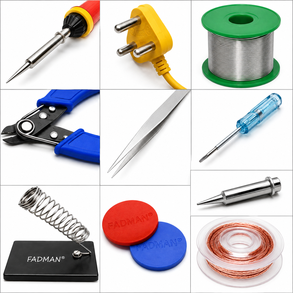 25W SOLDERING IRON KIT PACK OF 10
