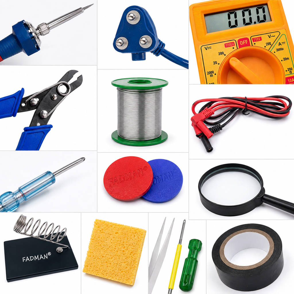 60W SOLDERING IRON KIT PACK OF 13