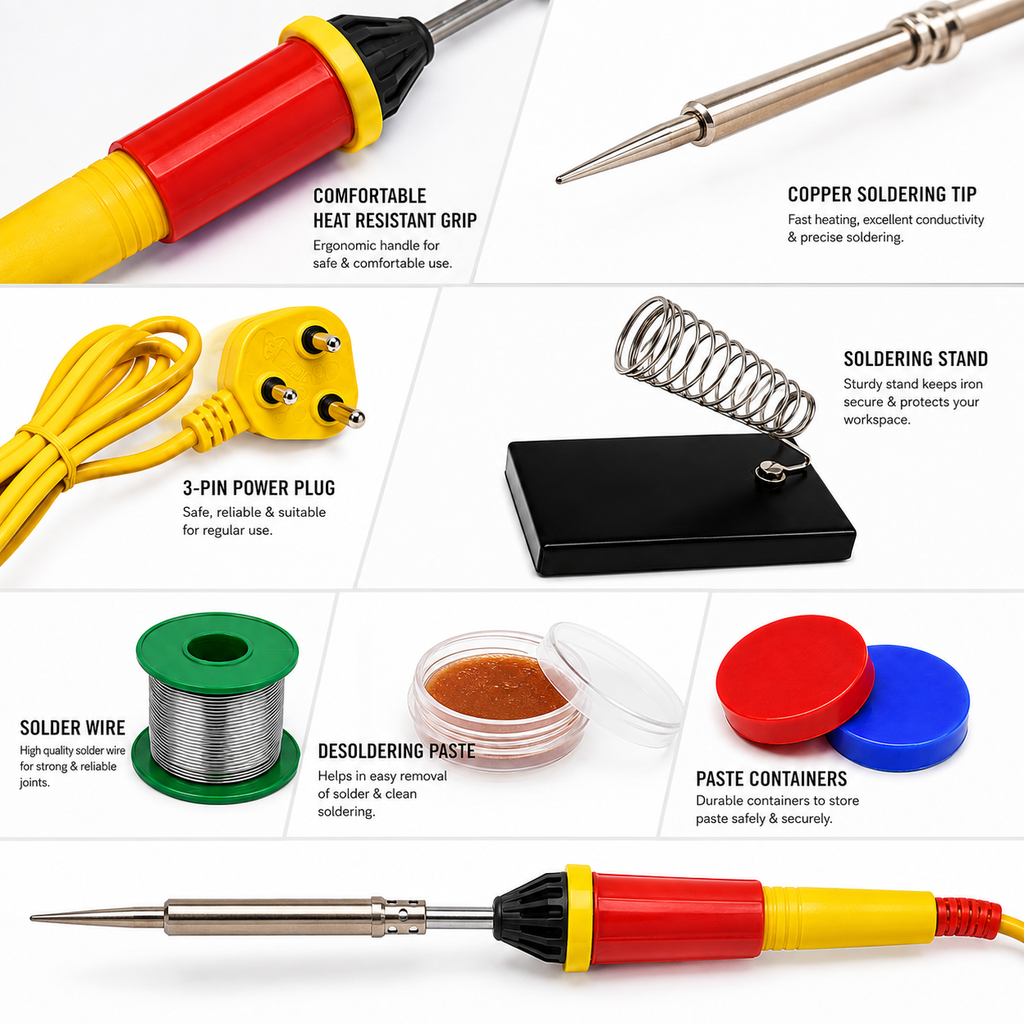 25W SOLDERING IRON KIT PACK OF 5