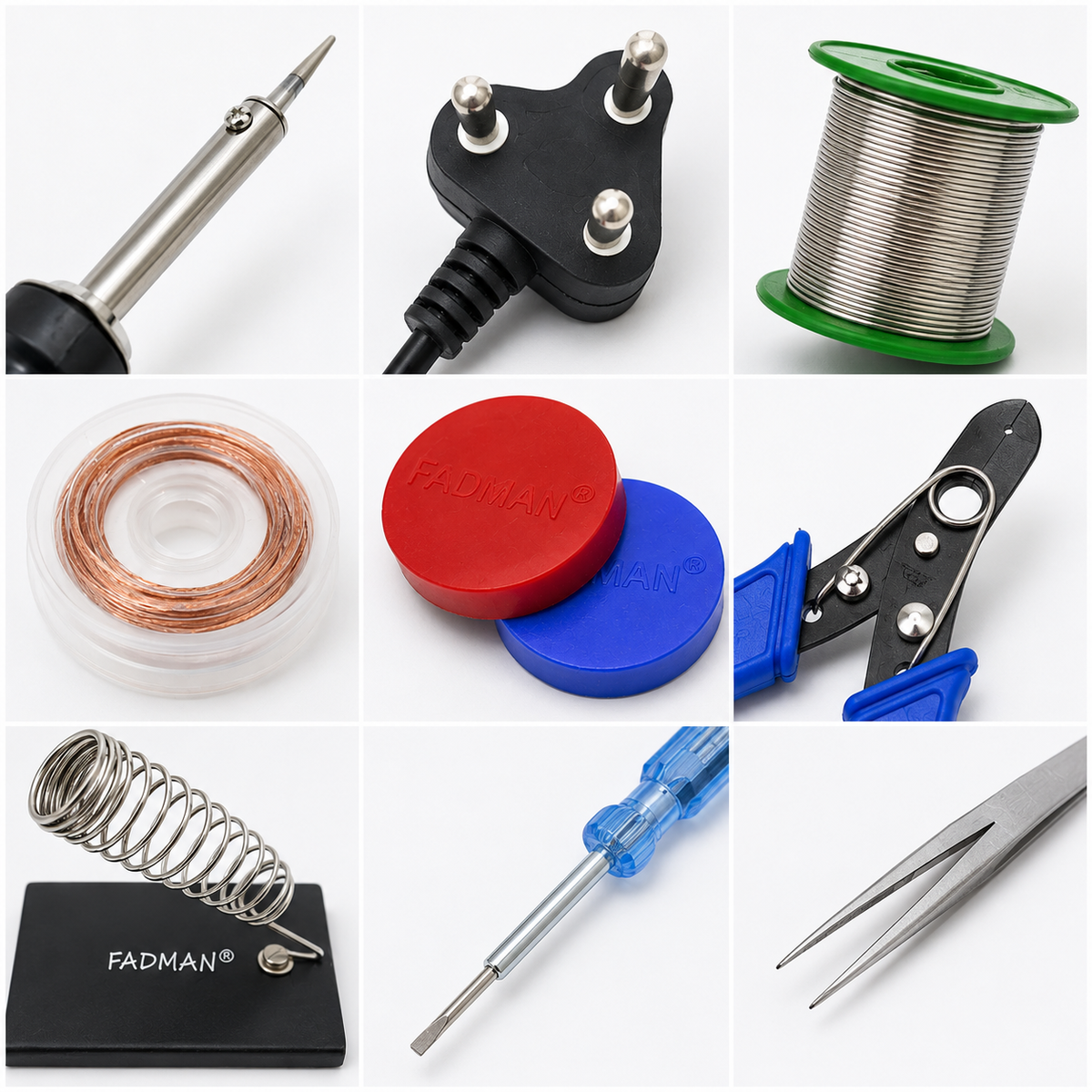 60W SOLDERING IRON KIT PACK OF 9