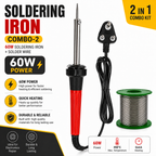 60W SOLDERING IRON KIT PACK OF 2