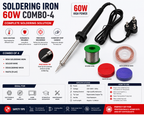 60W SOLDERING IRON KIT PACK OF 4
