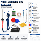 60W SOLDERING IRON KIT PACK OF 9