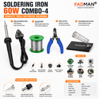 60W SOLDERING IRON KIT PACK OF 4