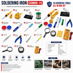 25W SOLDERING IRON KIT PACK OF 15