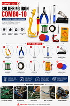 25W SOLDERING IRON KIT PACK OF 10