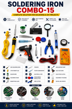 25W SOLDERING IRON KIT PACK OF 15