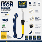 60W SOLDERING IRON KIT PACK OF 2