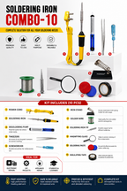 25W SOLDERING IRON KIT PACK OF 10