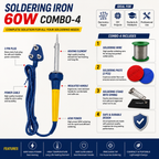 60W SOLDERING IRON KIT PACK OF 4