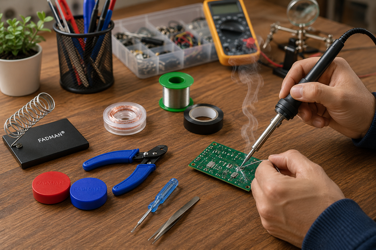 60W SOLDERING IRON KIT PACK OF 9