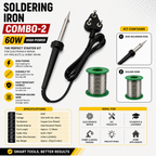 60W SOLDERING IRON KIT PACK OF 2