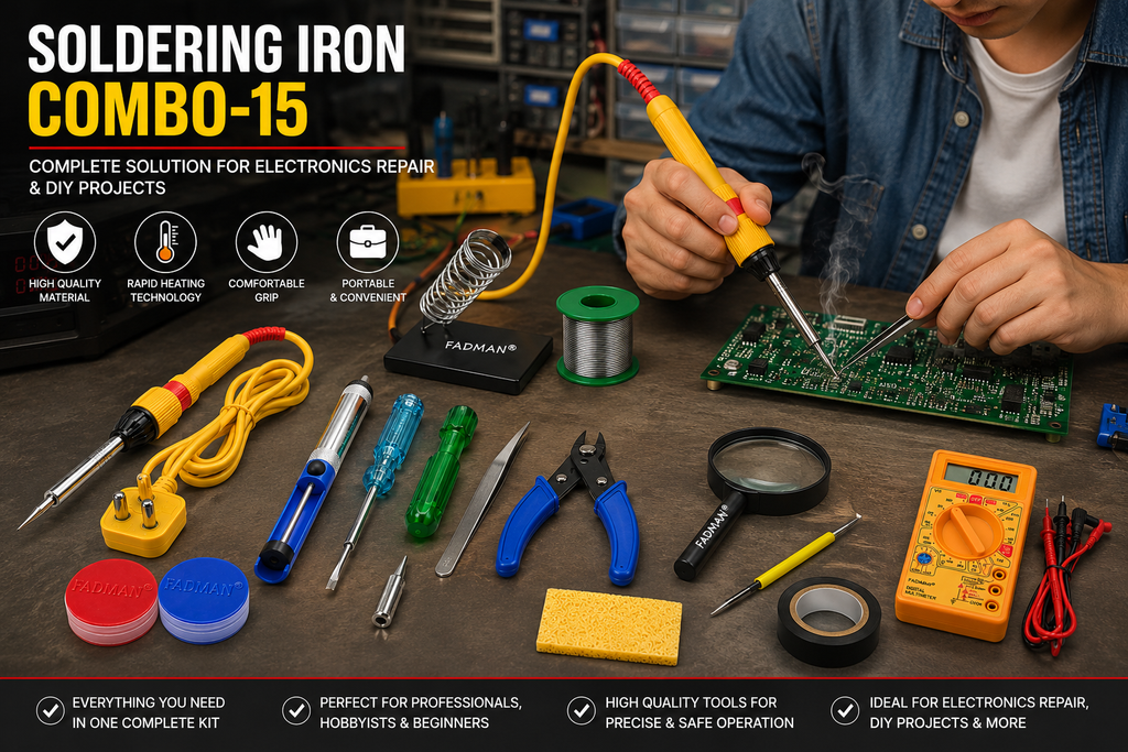 25W SOLDERING IRON KIT PACK OF 15