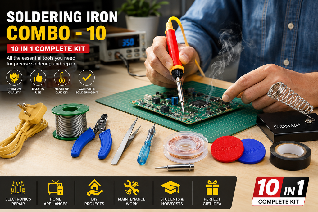 25W SOLDERING IRON KIT PACK OF 10