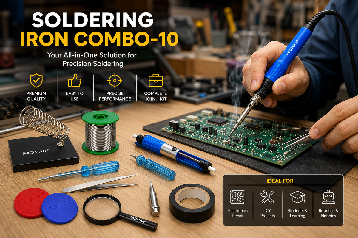 25W SOLDERING IRON KIT PACK OF 10