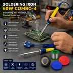 60W SOLDERING IRON KIT PACK OF 4