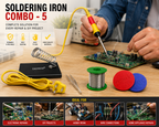 25W SOLDERING IRON KIT PACK OF 5