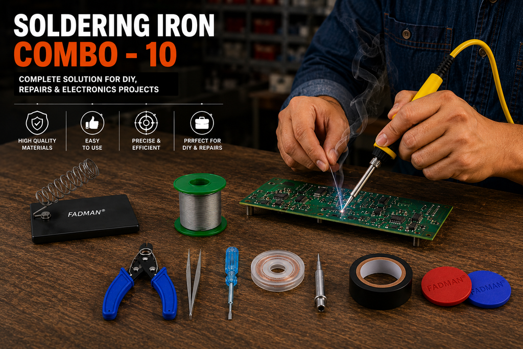 25W SOLDERING IRON KIT PACK OF 10