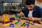 60W SOLDERING IRON KIT PACK OF 17