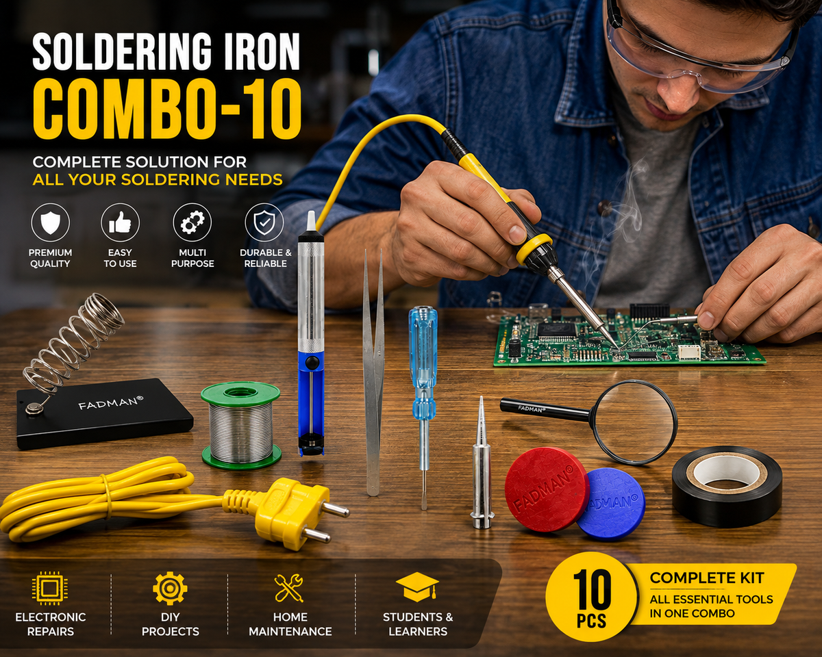25W SOLDERING IRON KIT PACK OF 10