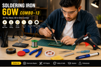 60W SOLDERING IRON KIT PACK OF 13