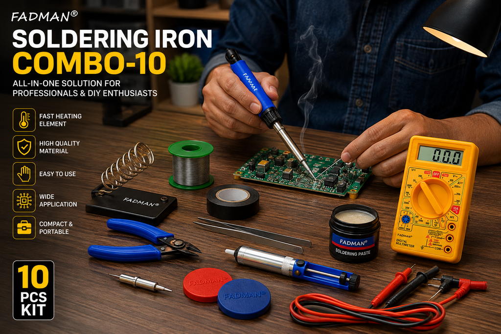 25W SOLDERING IRON KIT PACK OF 10