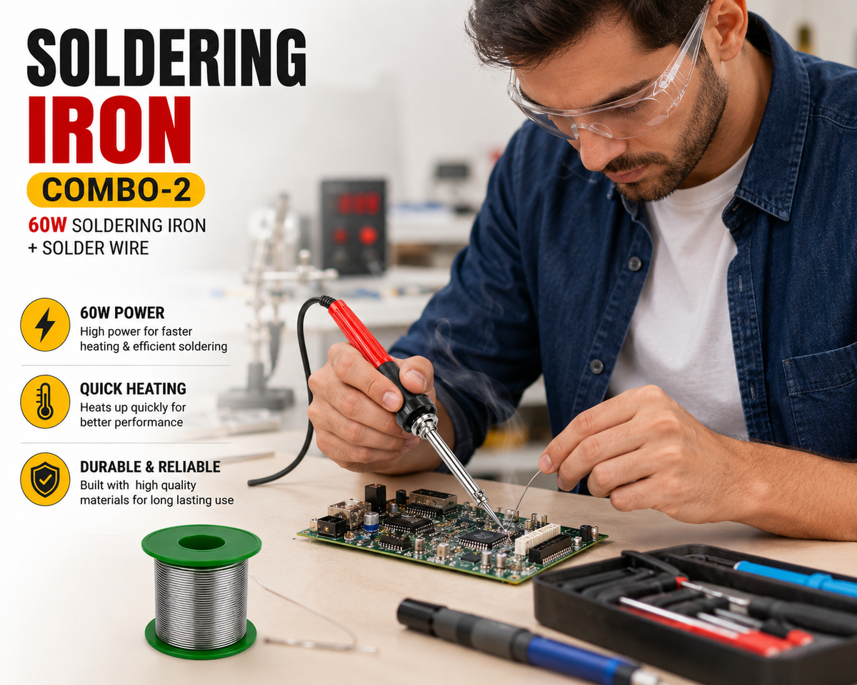 60W SOLDERING IRON KIT PACK OF 2
