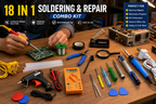 2 X SOLDERING IRON 25W  COMBO KIT PACK OF 18