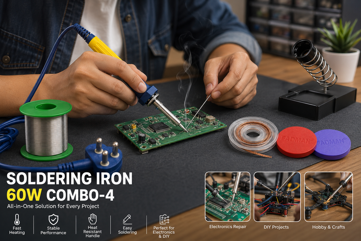 60W SOLDERING IRON KIT PACK OF 4