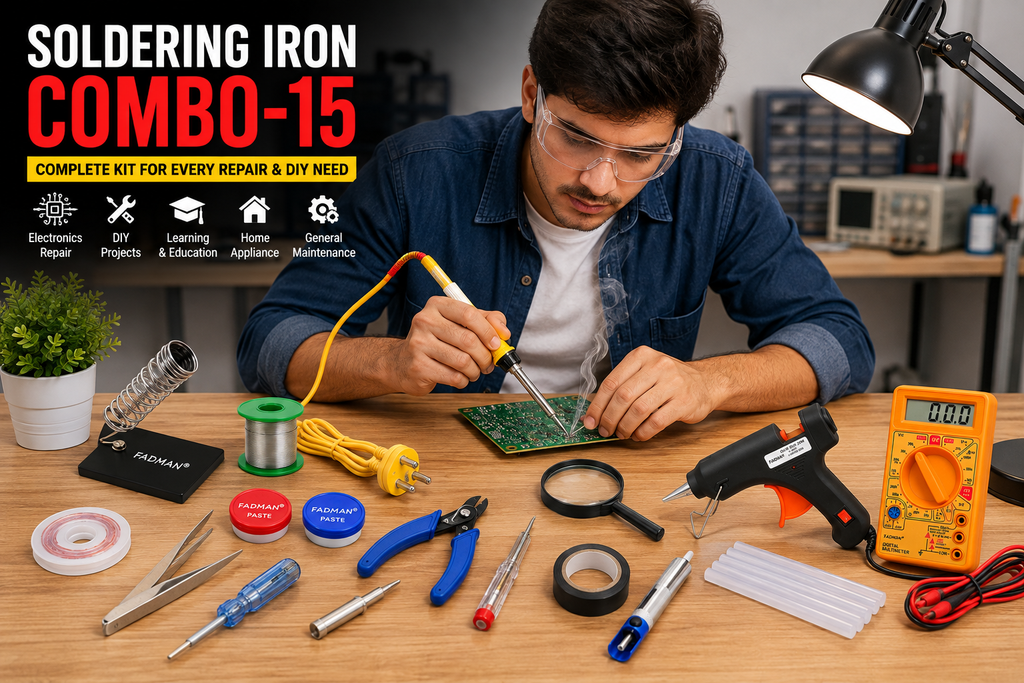 25W SOLDERING IRON KIT PACK OF 15