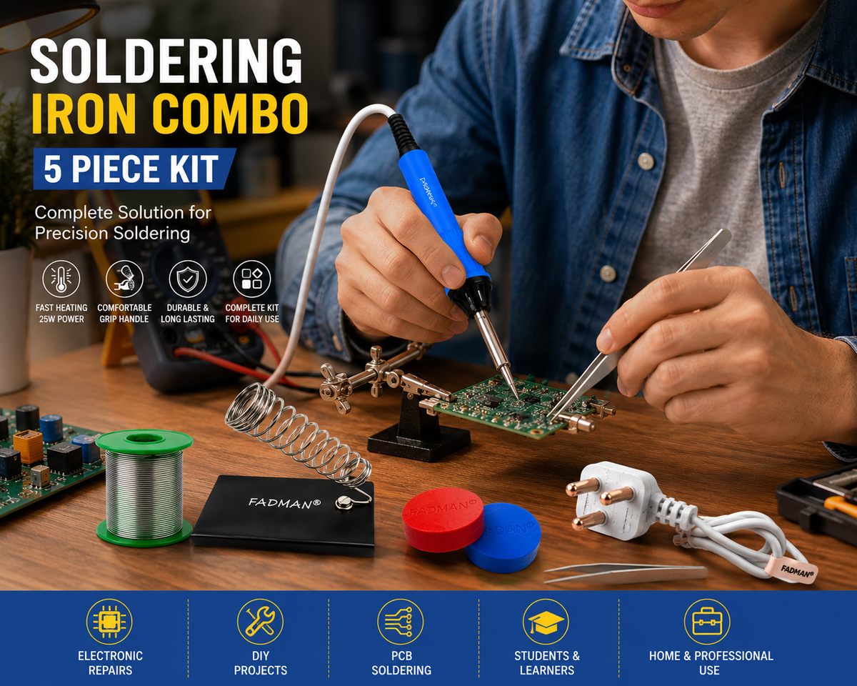 25W SOLDERING IRON KIT PACK OF 5