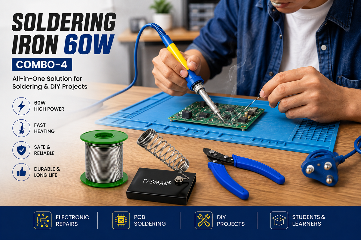 60W SOLDERING IRON KIT PACK OF 4