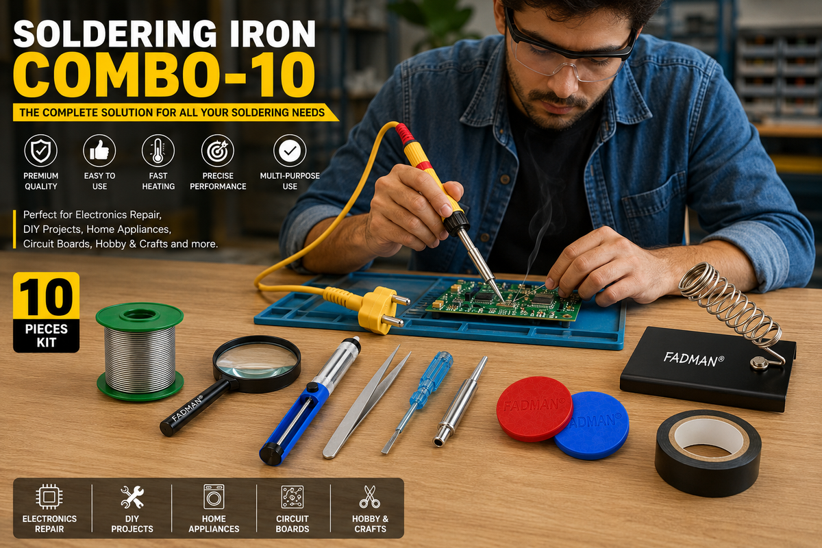 25W SOLDERING IRON KIT PACK OF 10