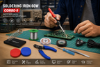 60W SOLDERING IRON KIT PACK OF 9