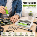 Precision Screwdriver Set 32 in 1 with Magnetic Bits, Interchangeable Handle & Extension Bar for Mobile Phone, Laptop, Camera, Electronics, Eyeglasses & Furniture Repair