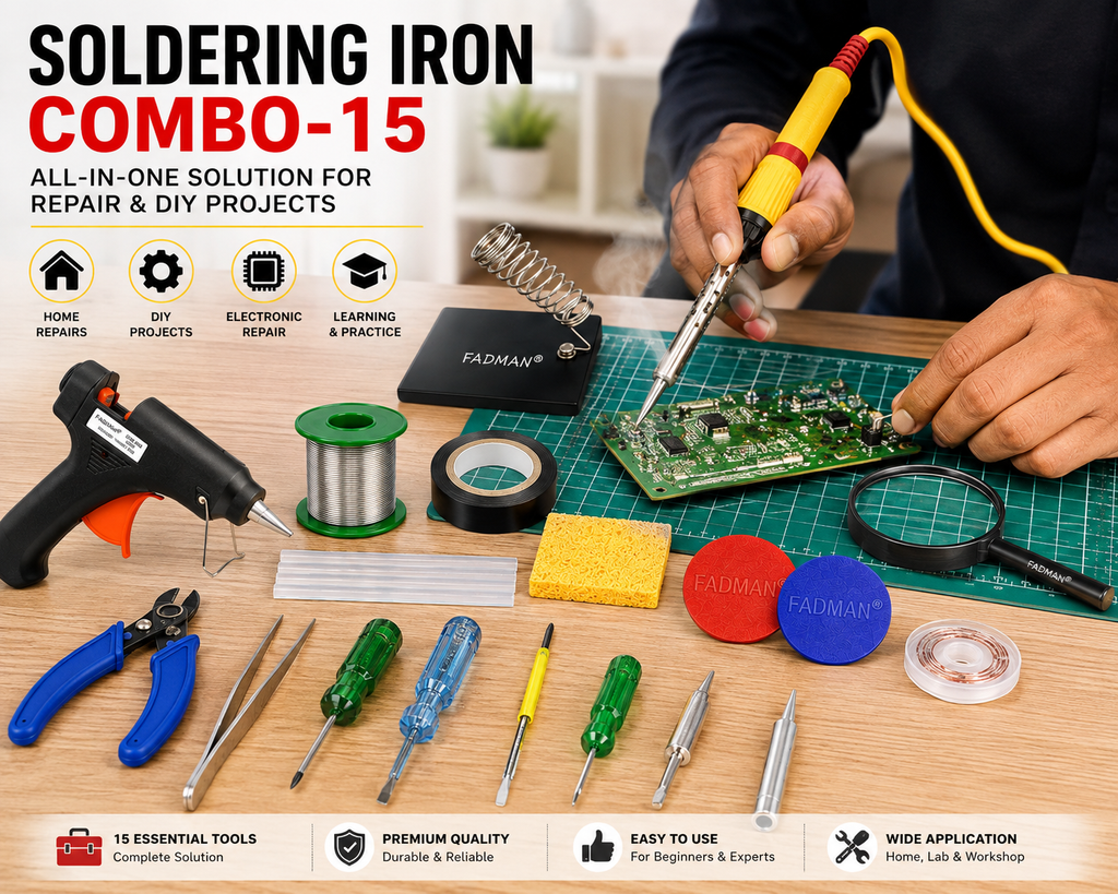 25W SOLDERING IRON KIT PACK OF 15