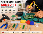 25W SOLDERING IRON KIT PACK OF 15