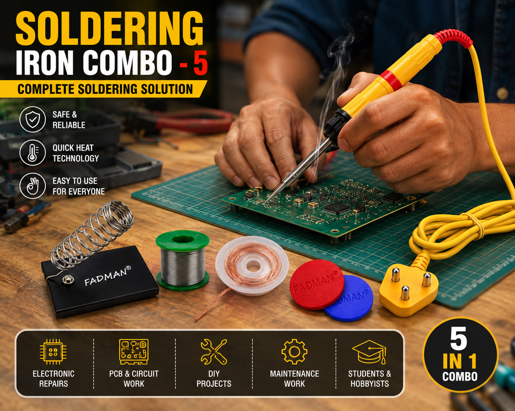 25W SOLDERING IRON KIT PACK OF 5