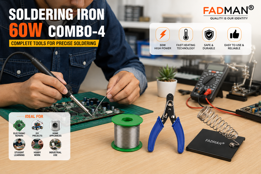 60W SOLDERING IRON KIT PACK OF 4