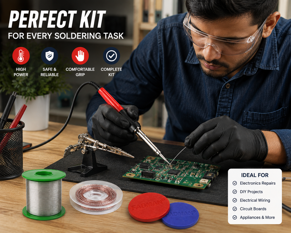 60W SOLDERING IRON KIT PACK OF 4