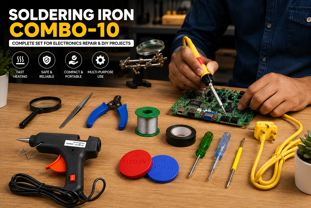 25W SOLDERING IRON KIT PACK OF 10