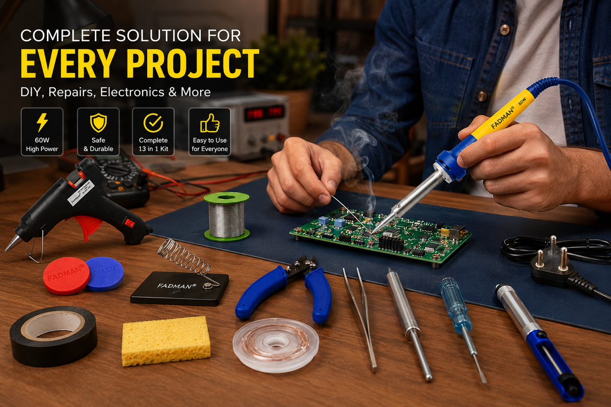 60W SOLDERING IRON KIT PACK OF 13