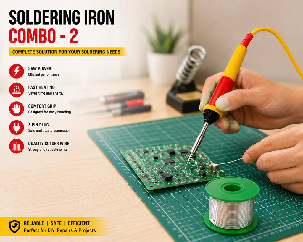 25W SOLDERING IRON KIT PACK OF 2