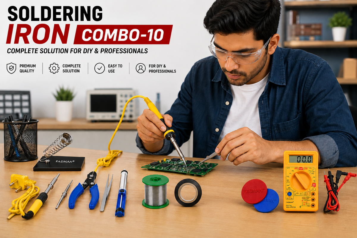 25W SOLDERING IRON KIT PACK OF 10