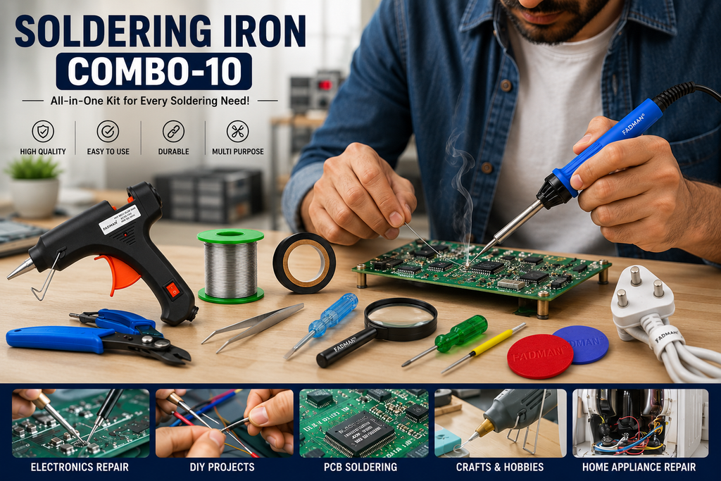 25W SOLDERING IRON KIT PACK OF 10