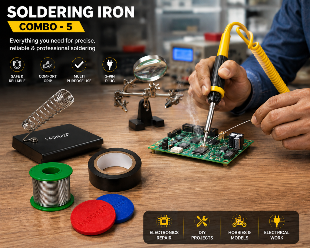 25W SOLDERING IRON KIT PACK OF 5